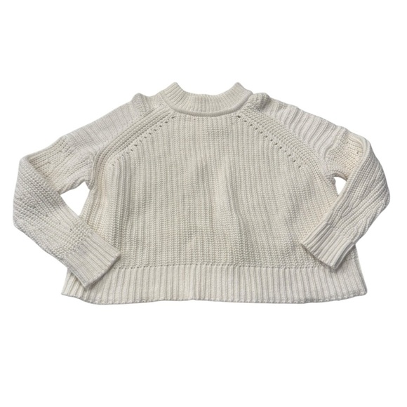 Express boxy 100% Cotton Knot Sweater - Picture 1 of 6